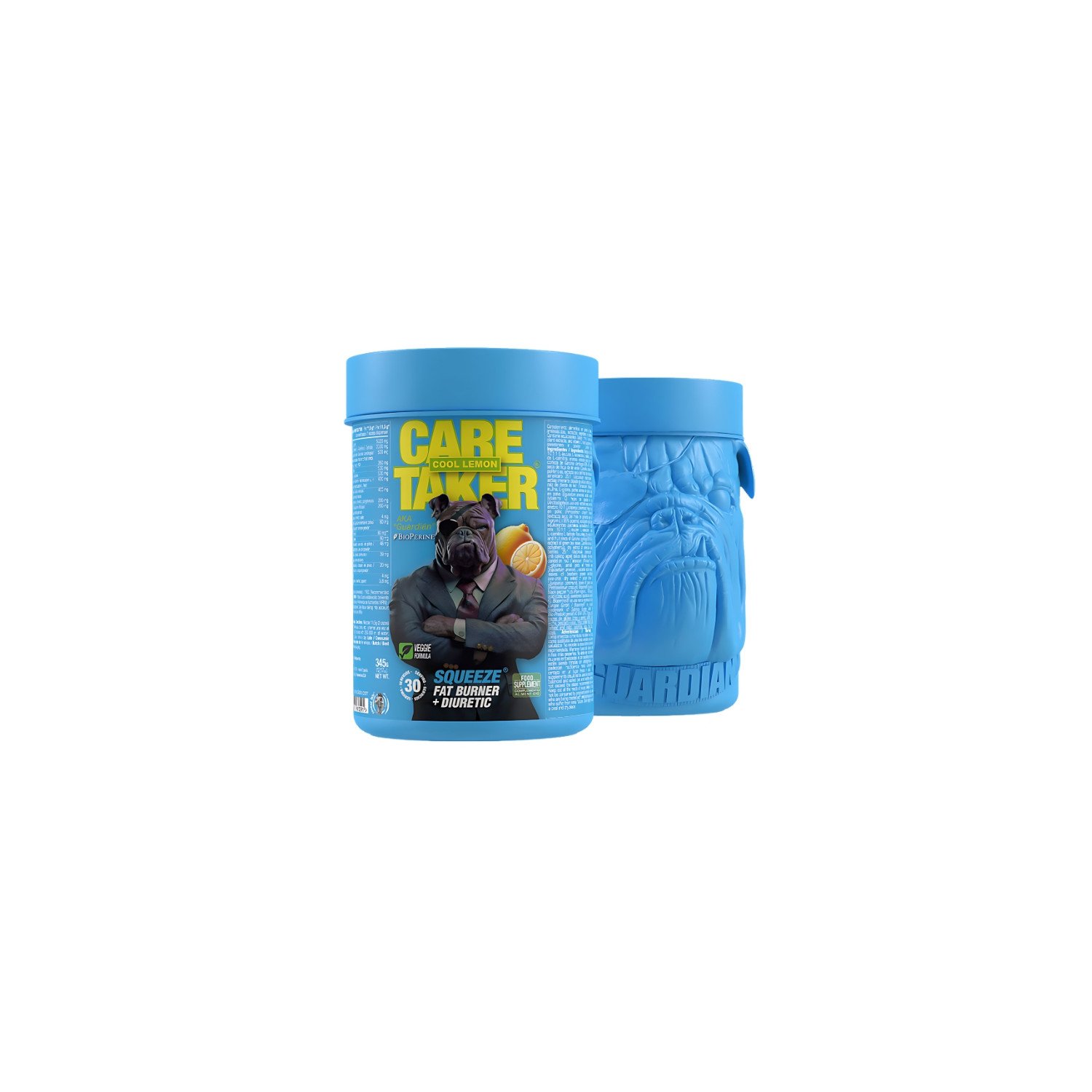 Zoomad Labs Caretaker Squeeze 345 g Fettverbrenner Fat Burner Lemon Guardian