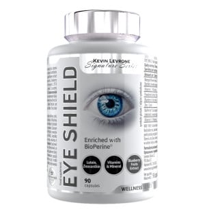 Kevin Levrone Eye Shield 90 capsules – dietary supplement with lutein, zeaxanthin, vitamins and blueberry extract for eye health