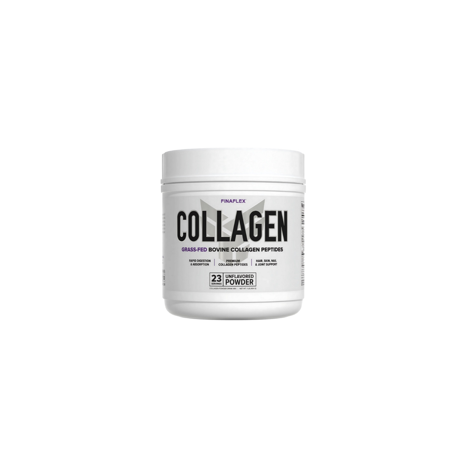 Finaflex Collagen – Peptide aus Kollagen von grasgefütterten Rindern, unterstützt Gelenke, Haut, Haare und Nägel, 454 g