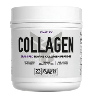 Finaflex Collagen – Peptide aus Kollagen von grasgefütterten Rindern, unterstützt Gelenke, Haut, Haare und Nägel, 454 g