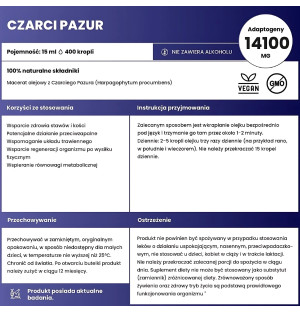 Flüssige Kräuter Teufelskralle – Zusammensetzung, Dosierung, Vorteile, Adaptogen 14100 mg, 100 % natürlich, vegan, ohne GVO