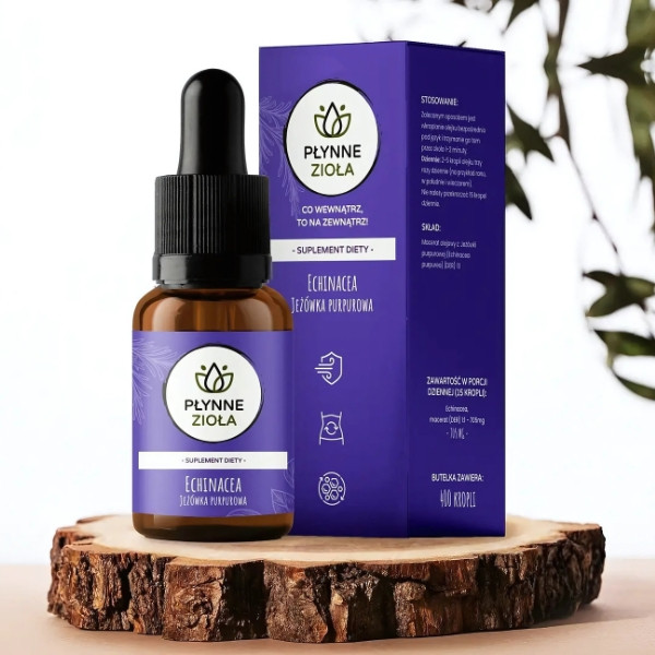 Echinacea purpurea Tropfen 15 ml – natürliches Ölmazerat für Immunität, Hautgesundheit und Gesundheit der Atemwege