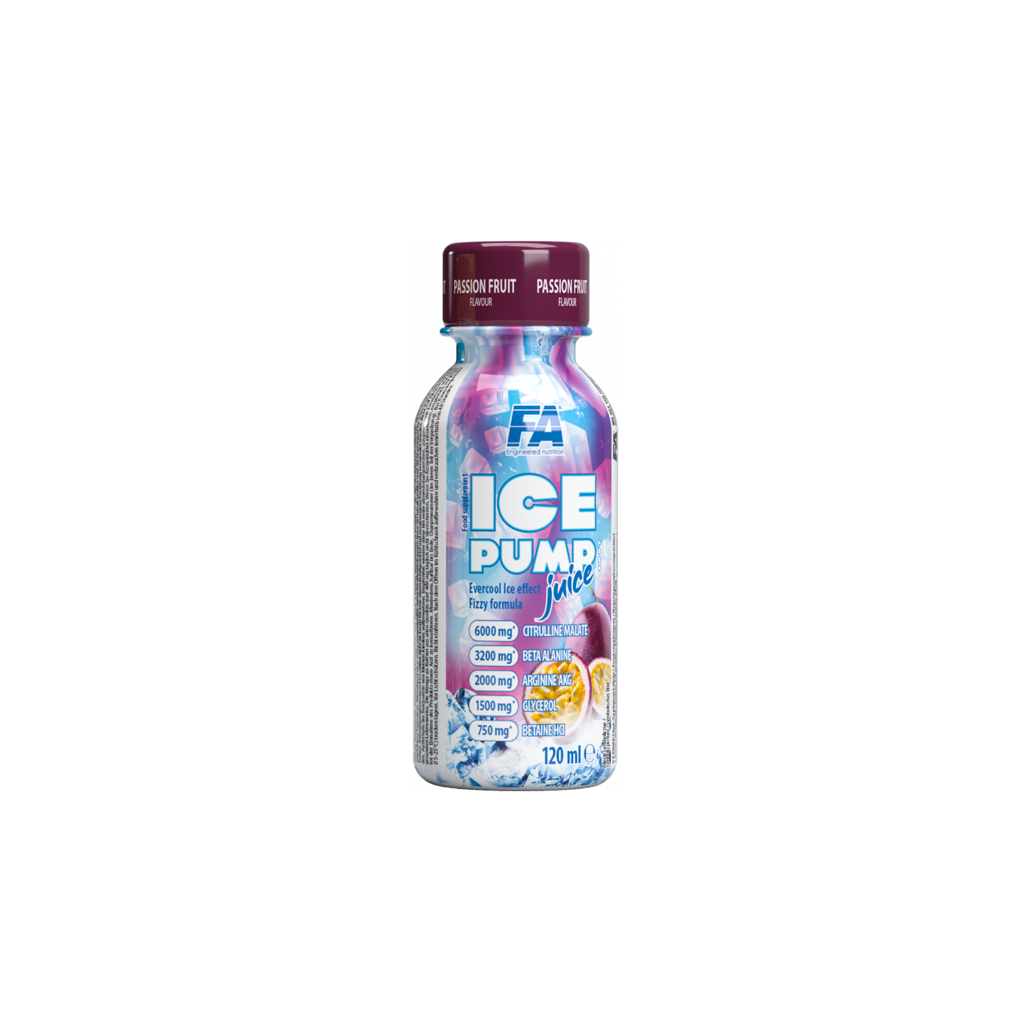 FA ICE Pump Juice Shot 120 ml Marakuja