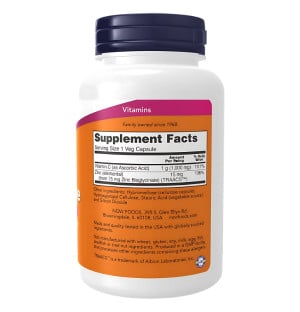 NOW Foods C-1000 Zinc Immune – supplement with vitamin C and zinc, antioxidant protection, 180 veggie capsules