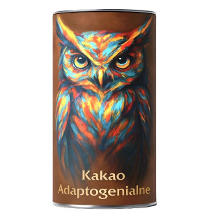 Adaptogener Kakao 330 g – Kakao mit Adaptogenen: Löwenmähne, Reishi, Chaga, Rhodiola, Zimt, L-Theanin, L-Tyrosin
