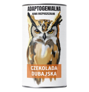 Adaptogener löslicher Kaffee Dubai-Schokolade 100 g – Instantkaffee Arabica mit Adaptogenen