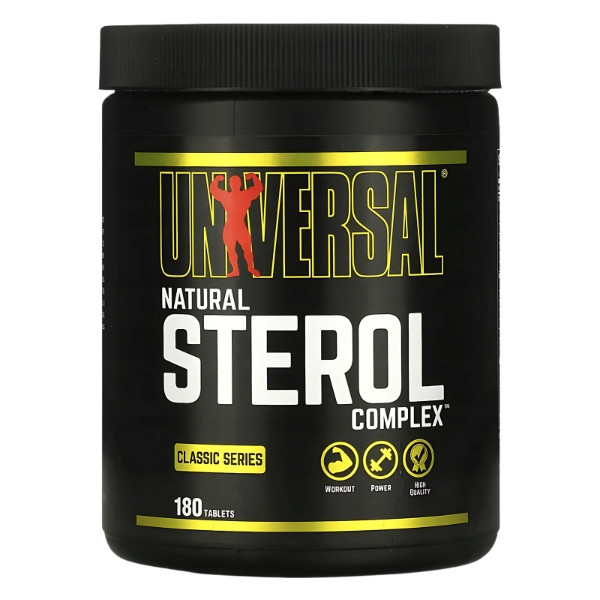 Universal Natural Sterol Complex 180 tabletek – suplement wspierający masę mięśniową, siłę i regenerację