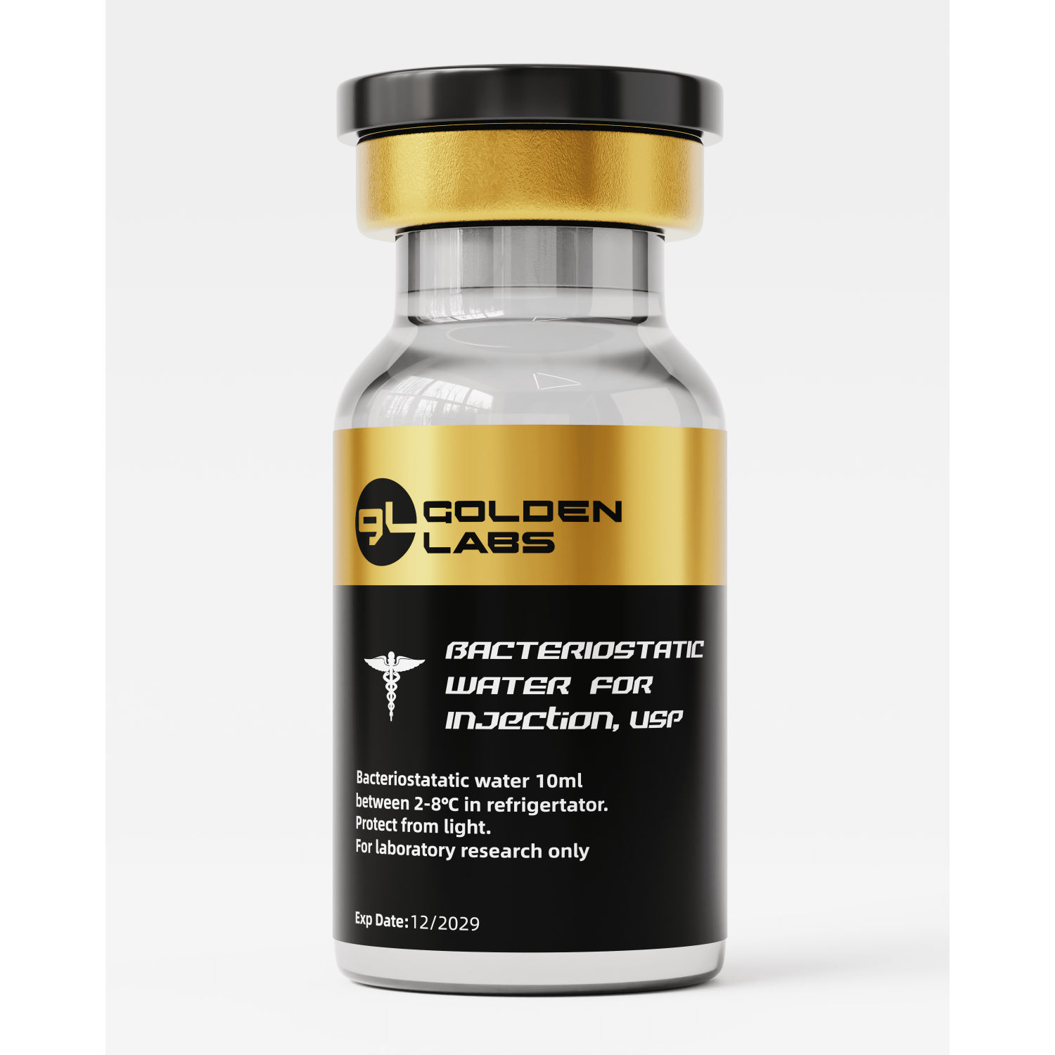 Bacteriostatic Water 10ml Injectable GOLDEN LABS