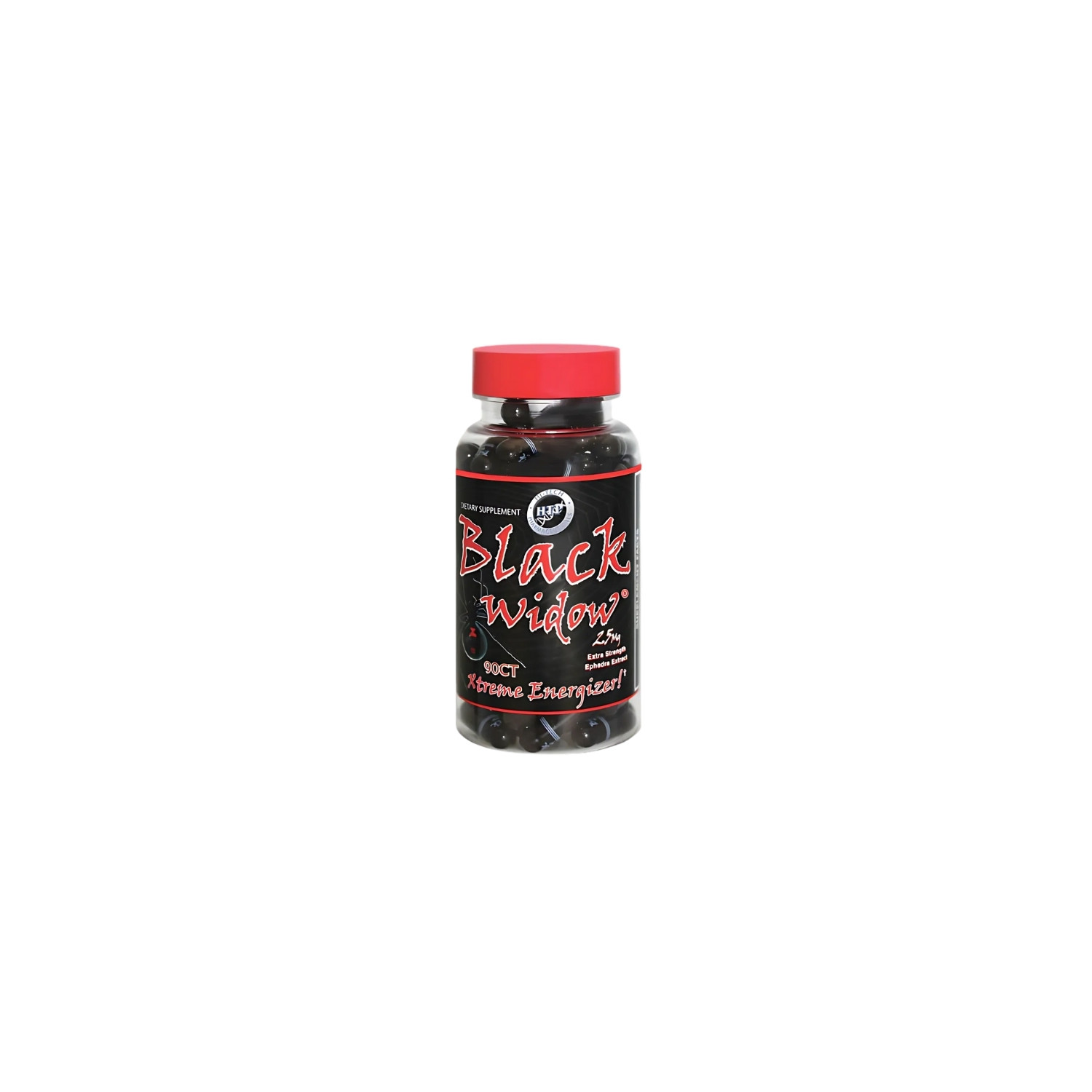 Hi-Tech Pharma Black Widow 90 capsules – energy supplement, extreme energy, fat reduction, ephedra extract