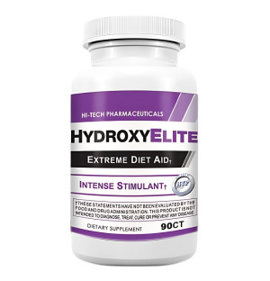 Hi-Tech Pharma HydroxyElite 90 capsules – fat burner, extreme dietary supplement supporting weight loss