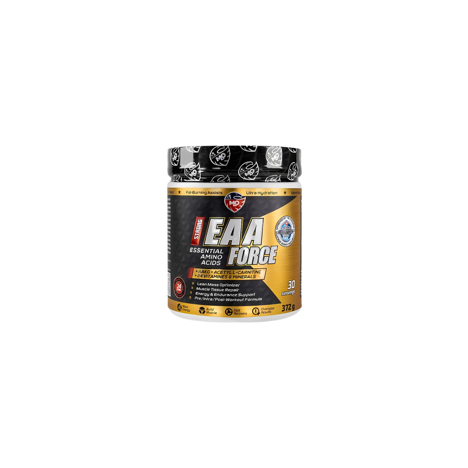 MLO Strong EAA Force 372 g – essential amino acids with AAKG, L-carnitine, vitamins and minerals to support recovery