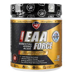 MLO Strong EAA Force 372 g – essential amino acids with AAKG, L-carnitine, vitamins and minerals to support recovery