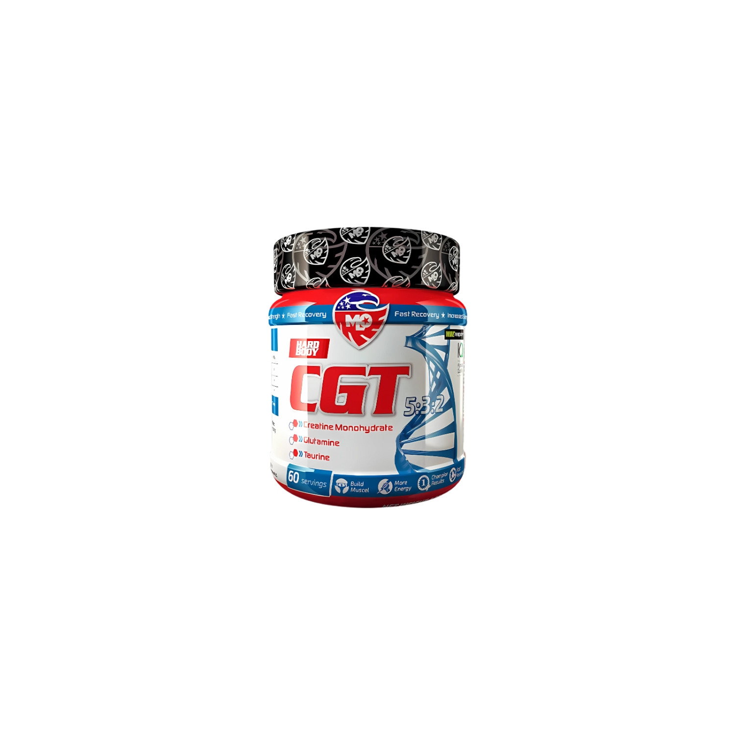 MLO CGT 5:3:2 creatine glutamine taurine 600 g dietary supplement powder regeneration strength energy muscles 60 servings