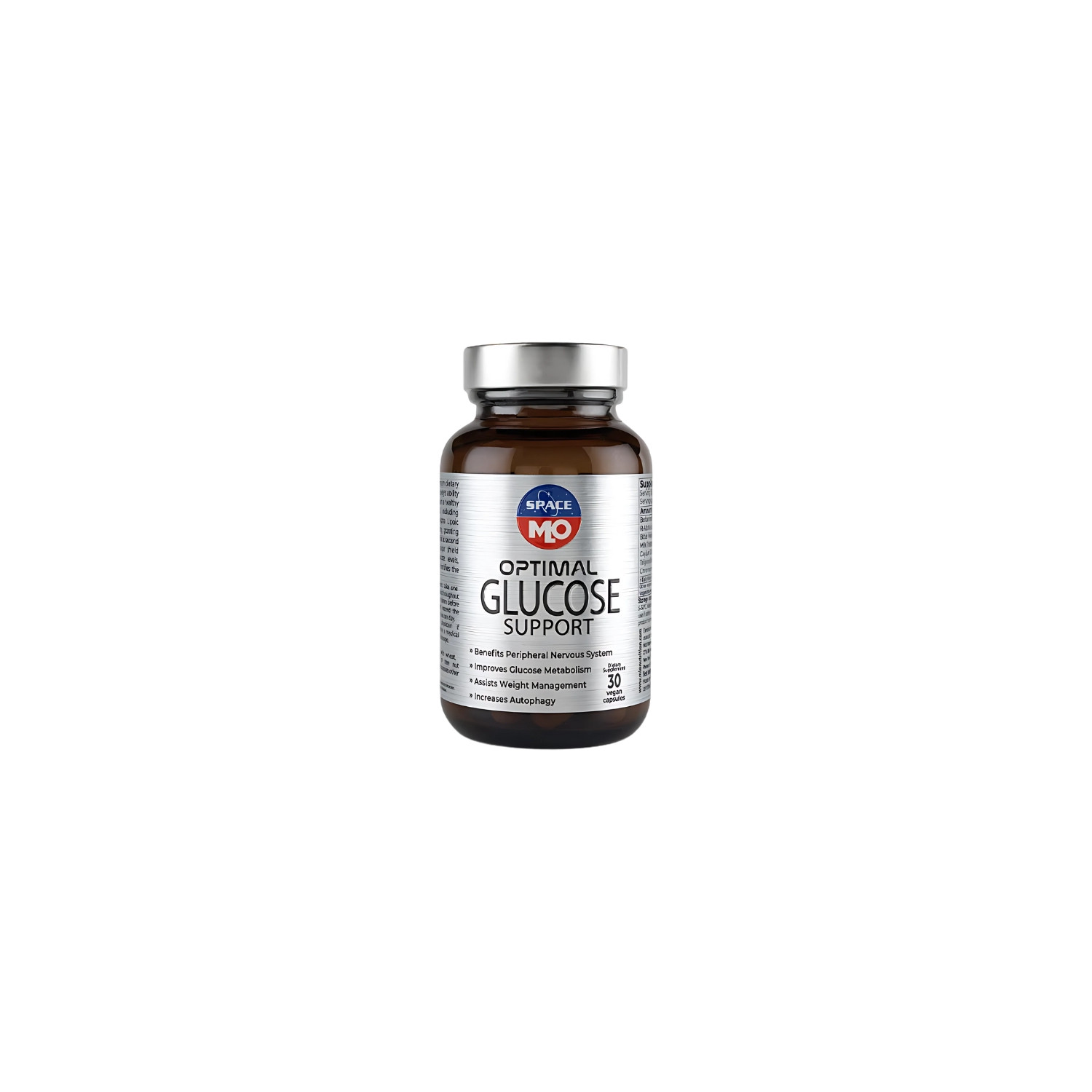 MLO Optimal Glucose Support 30 kapsułek – suplement diety na regulację poziomu cukru, metabolizm glukozy