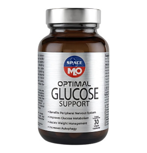 MLO Optimal Glucose Support 30 capsules – dietary supplement for regulating sugar levels and glucose metabolism