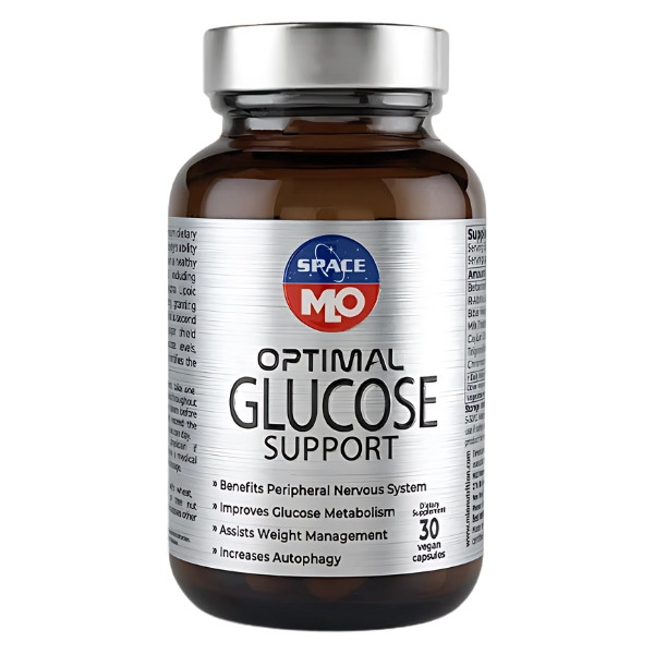 MLO Optimal Glucose Support 30 capsules – dietary supplement for regulating sugar levels and glucose metabolism
