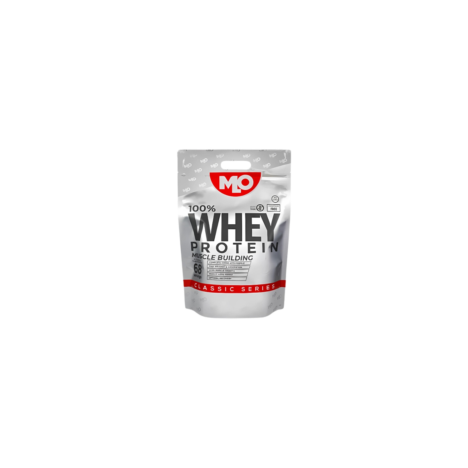 MLO Classic 100% Whey Protein 2040 g – protein supplement for muscle mass, fast absorption