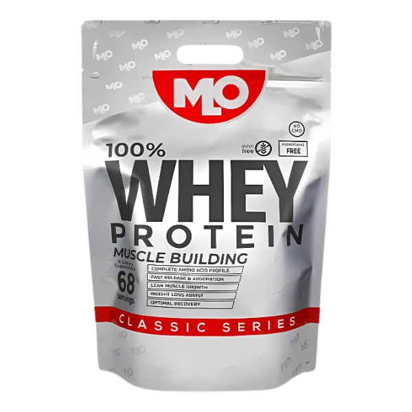 MLO Classic 100% Whey Protein 2040 g – protein supplement for muscle mass, fast absorption
