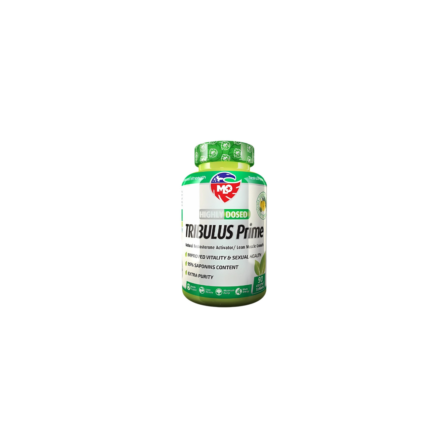 MLO Tribulus Prime 90 Tabletten – Nahrungsergänzungsmittel mit Tribulus Terrestris 95 % Saponine