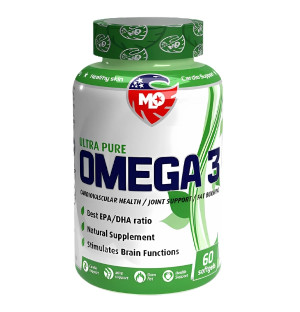 MLO Omega 3 Ultra Pure 60 kapsułek softgel zdrowe serce mózg stawy EPA DHA suplement diety