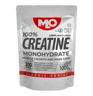 MLO 100 % Kreatinmonohydrat 1000 g Packung – Nahrungsergänzungsmittel zur Unterstützung des Muskelaufbaus