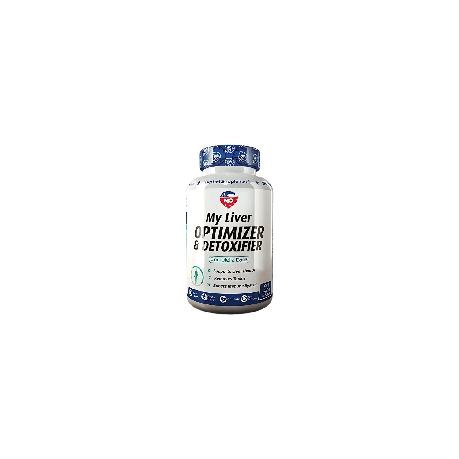 MLO My Liver Optimizer & Detoxifier 90 Tabletten unterstützt die Gesundheit der Leber, die Entgiftung des Körpers