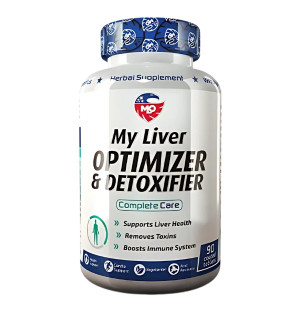 MLO My Liver Optimizer & Detoxifier 90 Tabletten unterstützt die Gesundheit der Leber, die Entgiftung des Körpers