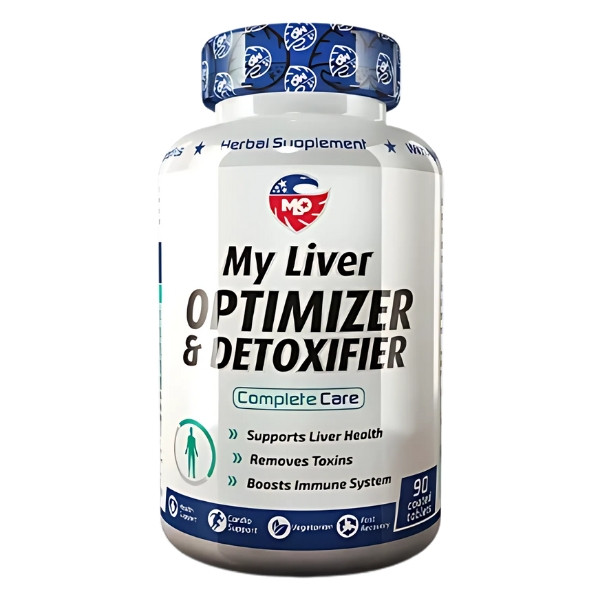 MLO My Liver Optimizer & Detoxifier 90 tabletek wspiera zdrowie wątroby, detoks organizmu i odporność