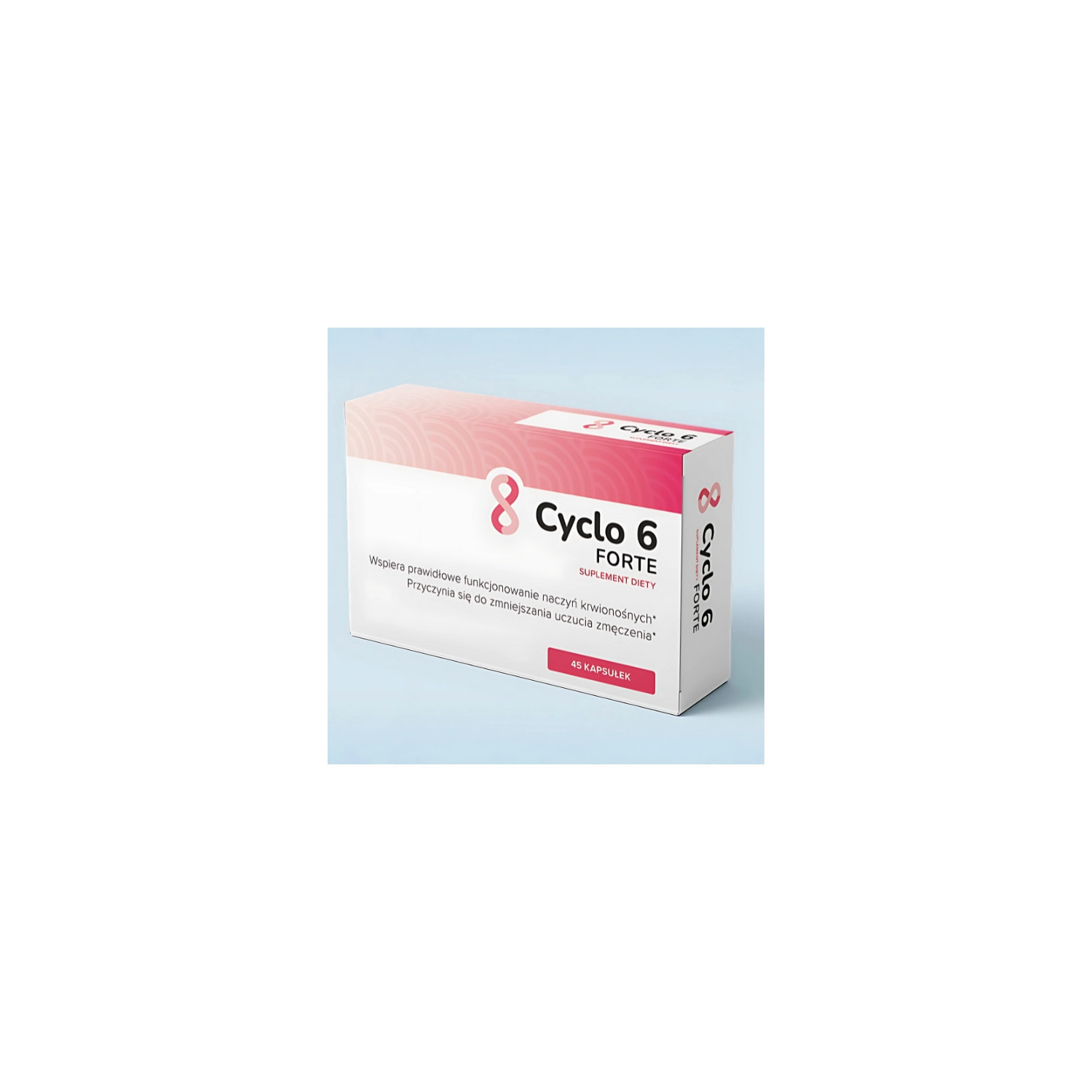 Cyclo 6 Forte dietary supplement, 45 capsules – supports blood vessels, reduces fatigue, diosmin, rutin, vitamin C