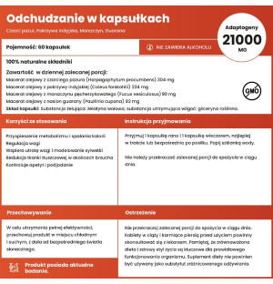 Zusammensetzung von Aura Care Gewichtsabnahme – Teufelskralle, indische Brennnessel, Blasentang, Guarana