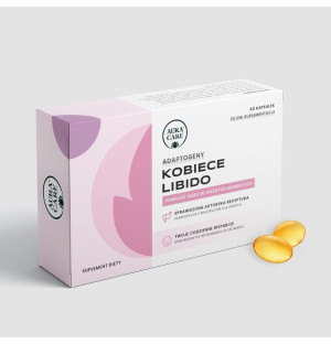 Aura Care Kobiece Libido 60 Kapseln – Adaptogene zur Unterstützung des Selbstbewusstseins und des hormonellen Gleichgewichts
