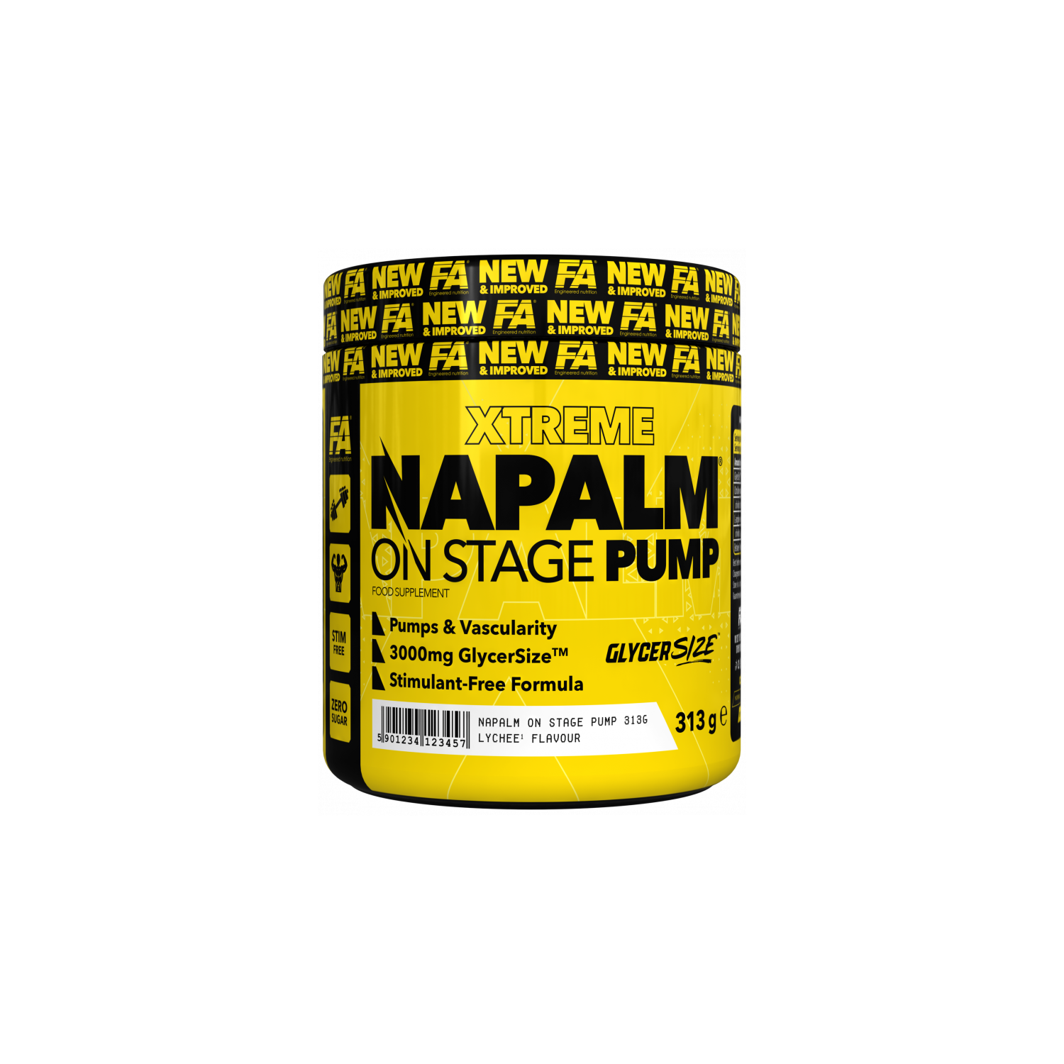 NAPALM On Stage Pump 313 g Lychee