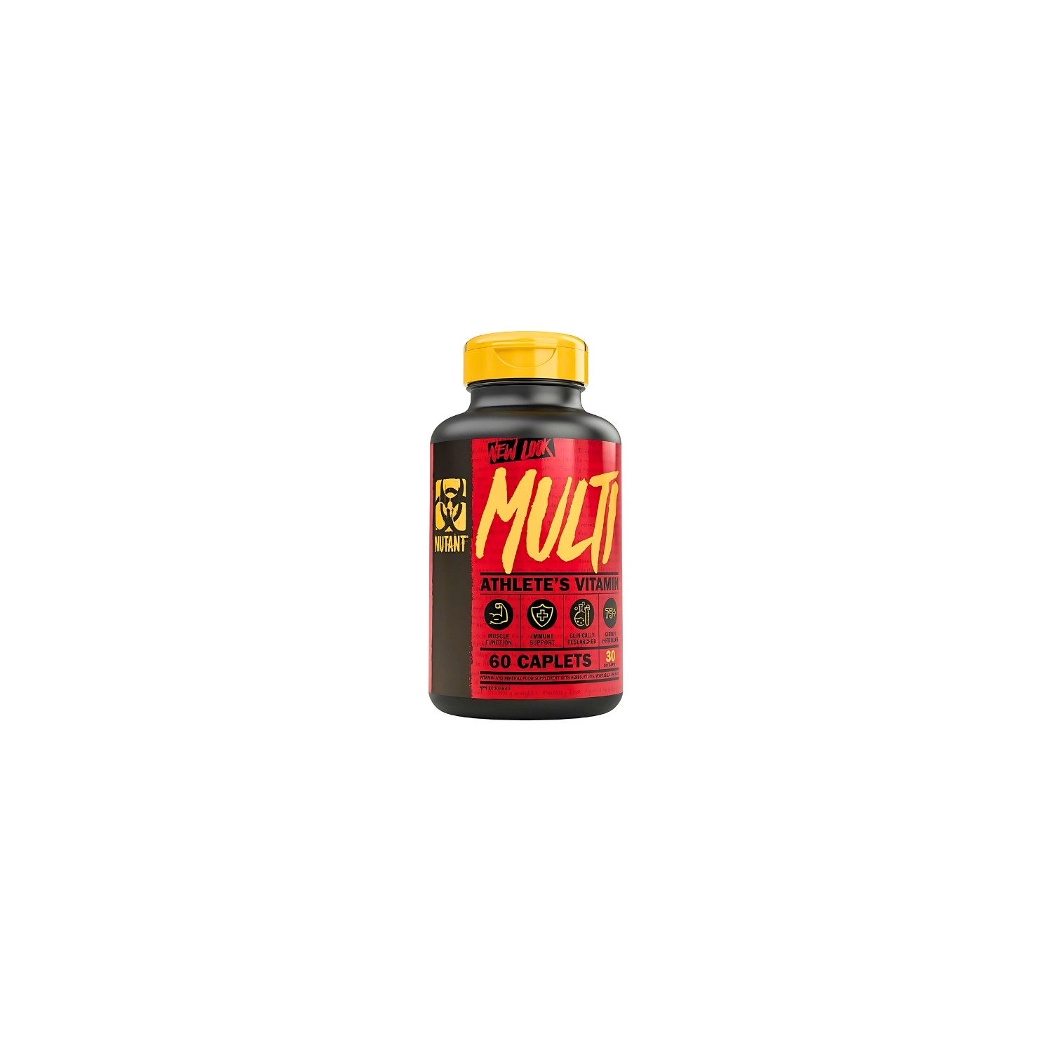 Mutant Multi Athlete's Vitamin 60 tabletek, witaminy i minerały dla sportowców, wsparcie mięśni i odporności