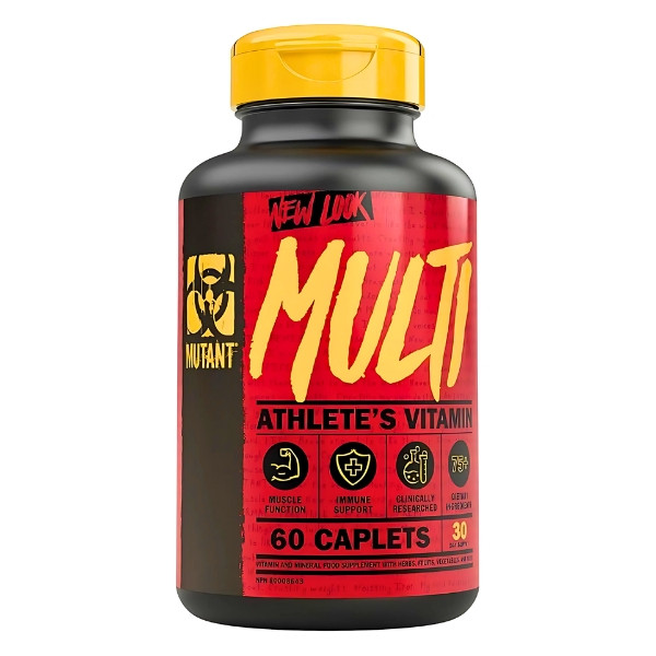 Mutant Multi Athlete's Vitamin 60 tabletek, witaminy i minerały dla sportowców, wsparcie mięśni i odporności