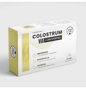 Aura Care Colostrum + Lactoferrin 30 capsules – immunity, regeneration, body protection, natural support