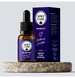Aura Care Zadbana Prostata suplement diety adaptogeny palma sabalowa pestki dyni kurkuma