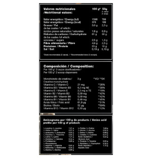 Zoomad Labs ZOOMASS skład i aminogram – wartości odżywcze, witaminy i aminokwasy wspierające regenerację oraz przyrost mięśni