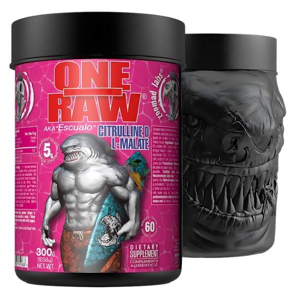 Zoomad Labs One Raw Citrulline DL-Malate 300 g – reines Citrullin-Malat für maximalen Muskelpump
