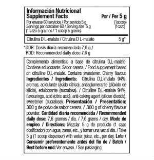 Zoomad Labs One Raw Citrulline DL-Malate Zusammensetzung – 100 % Citrullin-Malat, Nahrungsergänzungsmittel zur Unterstützung