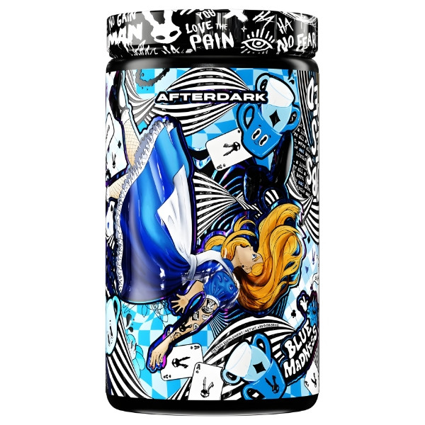 AfterDark VOID Pre-Workout Blue Madness 470 g – mocna formuła przedtreningowa zwiększająca wydolność i skupienie