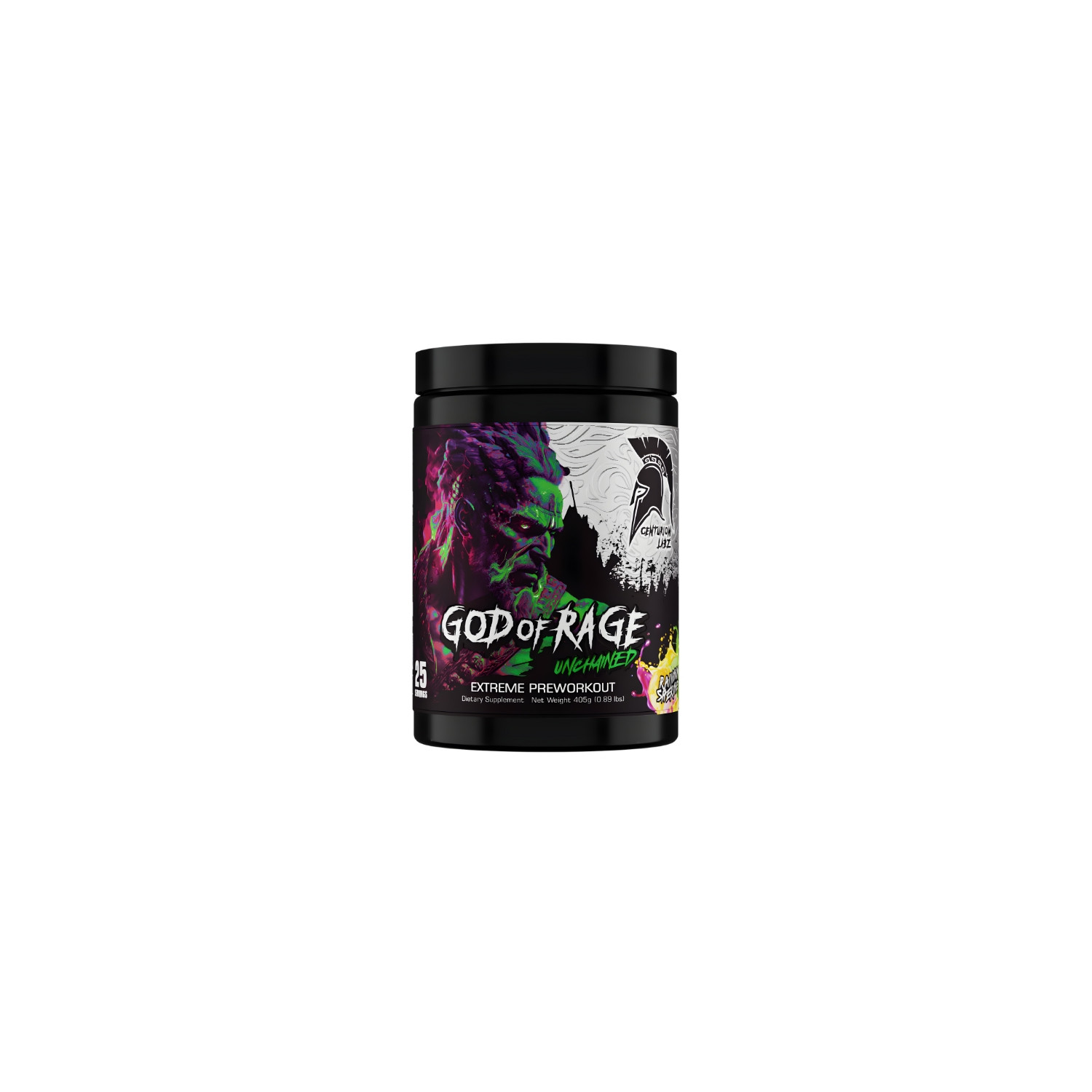 Centurion Labz God of Rage Unchained Rainbow Sherbet – mocna przedtreningówka dla maksymalnej energii