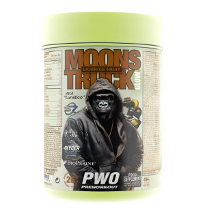 Zoomad Labs Moonstruck Glow Licorice Fruit – leistungsstarke PWO-Formel für Sportler mit GlycerSize, S7 und BioPerine, 494 g