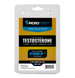 RoidTest Anabolic Steroid Test Kit – Testkit zum Nachweis von Testosteron Cypionate, Enanthate, Propionate und Sust-250