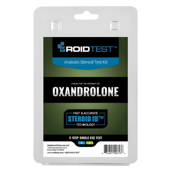 RoidTest Oxandrolone Test Kit – Testkit zum Nachweis von Oxandrolon, schneller und genauer Test auf anabole Steroide