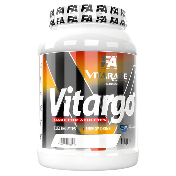 FA Vitarade Vitargo 1000 g – napój energetyczny z elektrolitami dla sportowców, źródło węglowodanów i minerałów