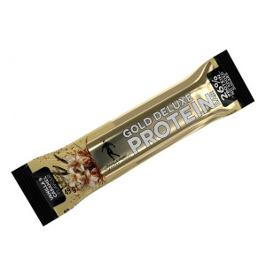 Kevin Levrone Gold DeLuxe Protein Bar 49 g – Proteinriegel mit Vanille- und Karamellgeschmack, 26 % Protein, ohne Zuckerzusatz
