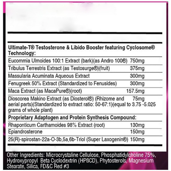 USP Labs PINK MAGIC Super-Test Stimulator 180 Kaps.