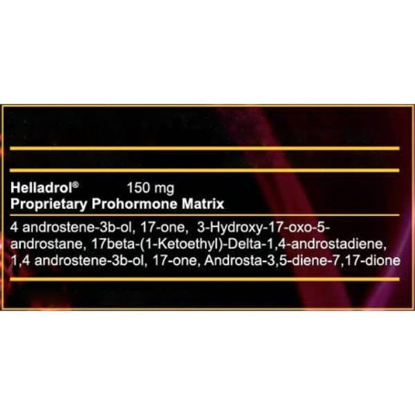 Innovative Helladrol 60 tabs.
