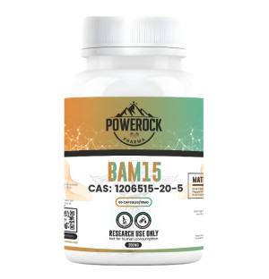 Powerock Pharma BAM15 Kapseln 900 mg Forschungschemikalie Flasche AC-1206515-20-5 professionelles Laborpräparat