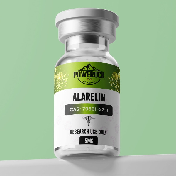 Powerock Pharma Alarelin 5mg research vial, peptide CAS 79561-22-1, laboratory reagent, for research purposes